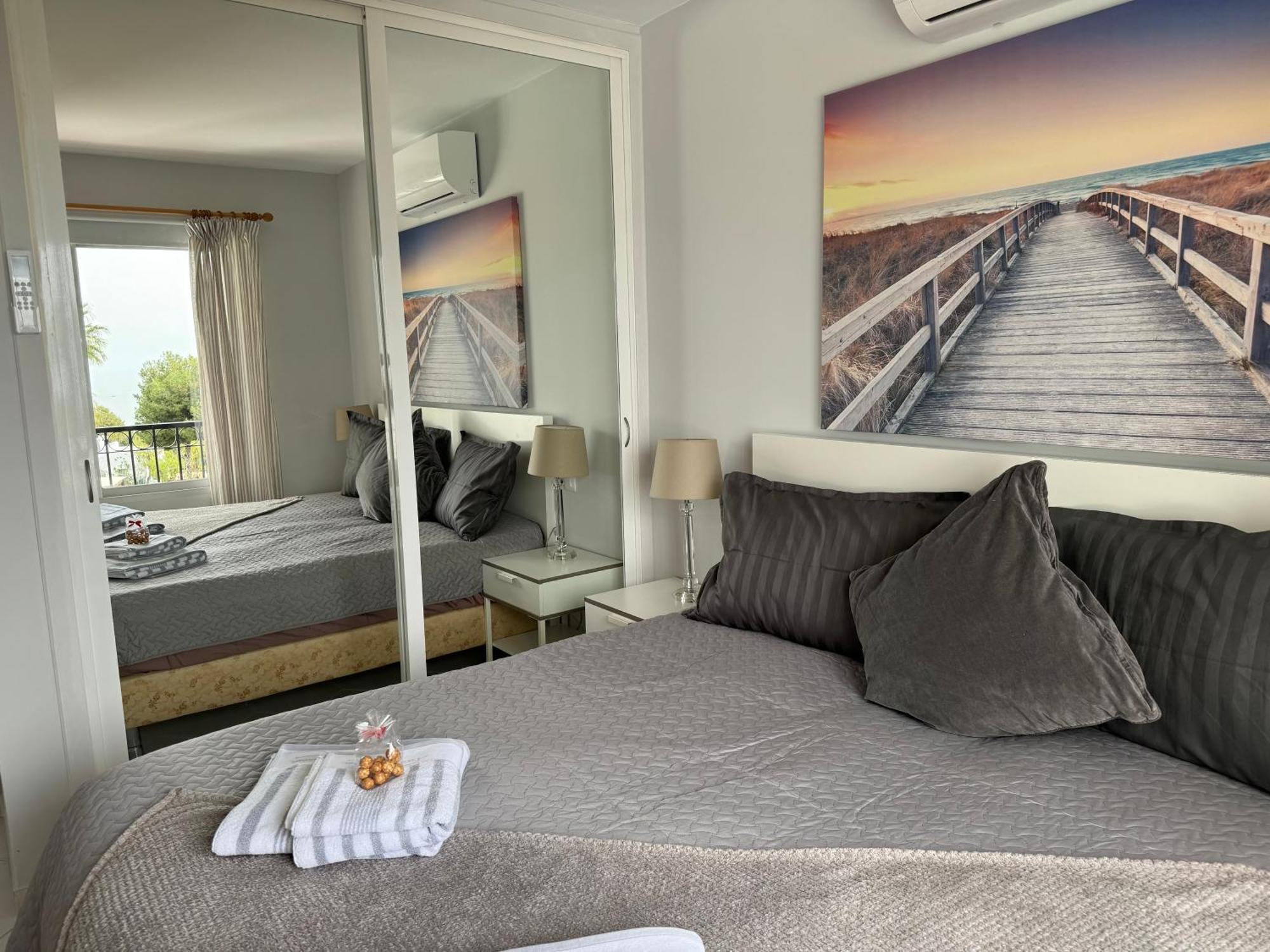 Amazing Sea View Apartment In Miraflores 卡拉德米哈斯 外观 照片